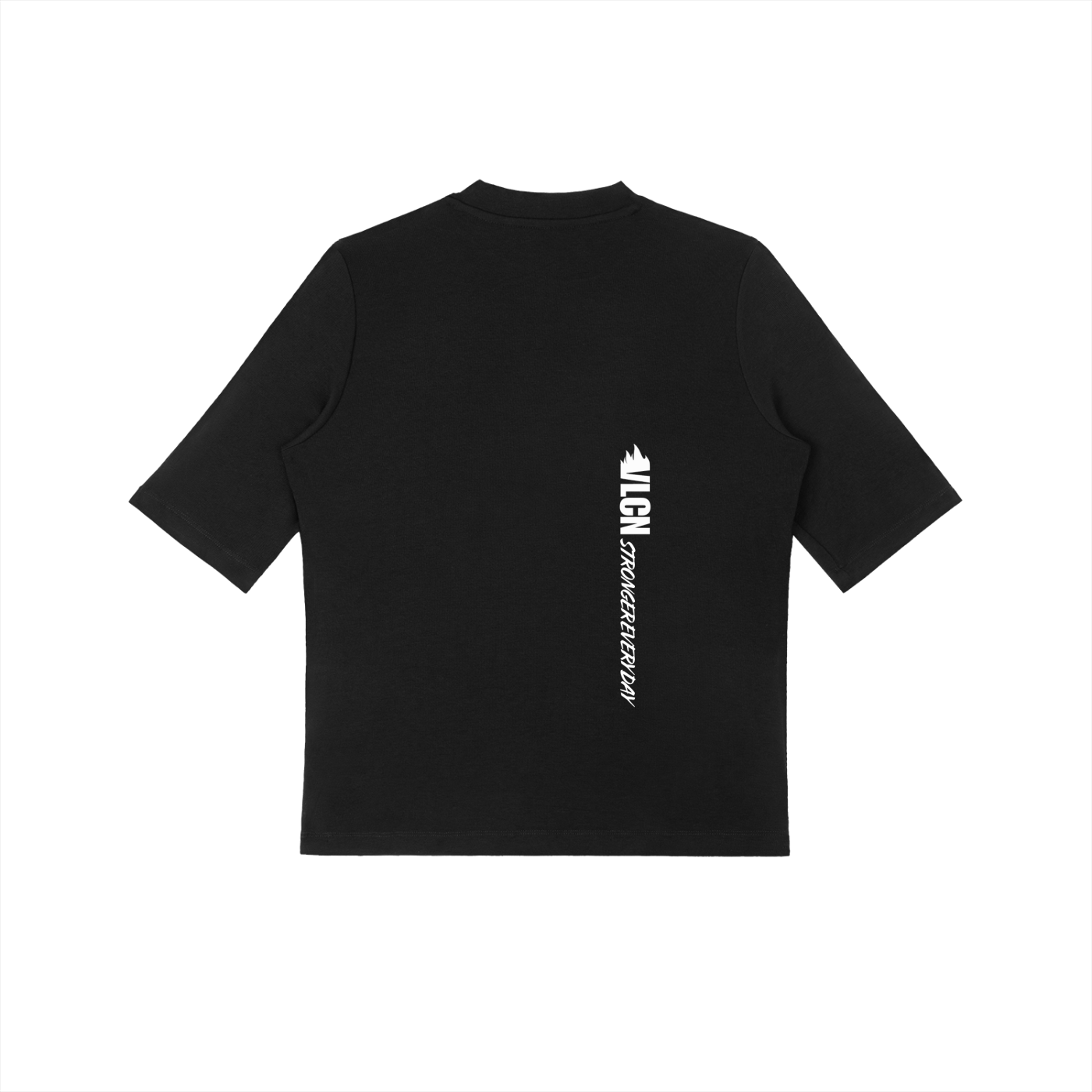 HYBRID Barcelona Mock Neck Short Sleeve T-Shirt