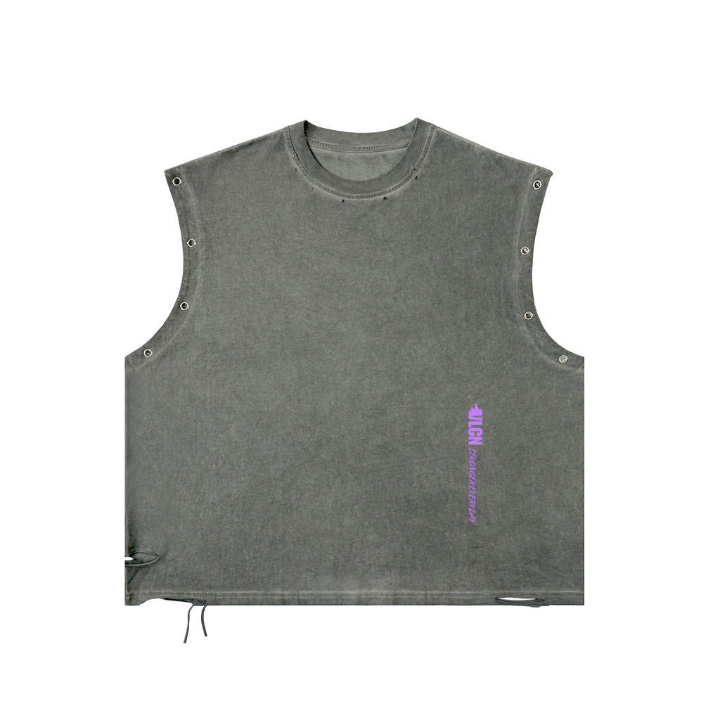 VLCN Distressed Tank Top