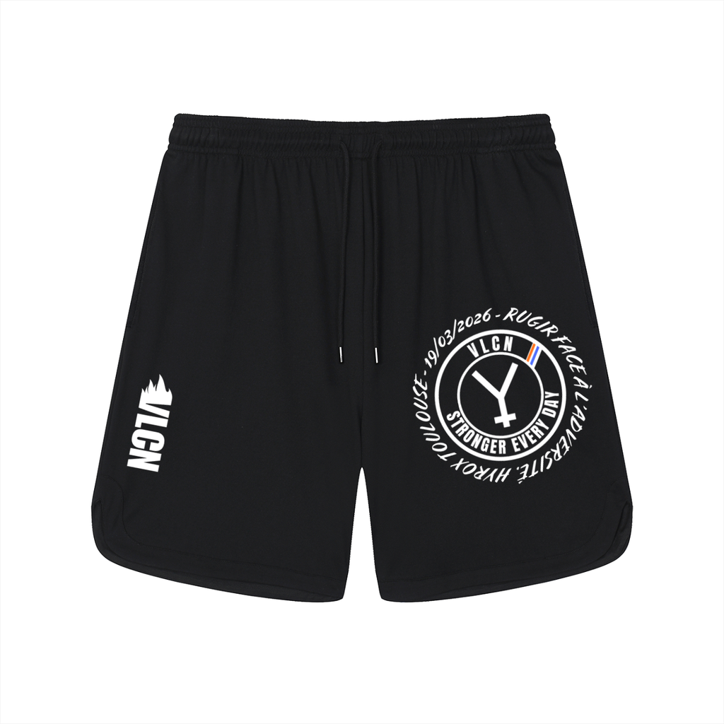 Mesh-Lined Quick-Dry Performance Shorts