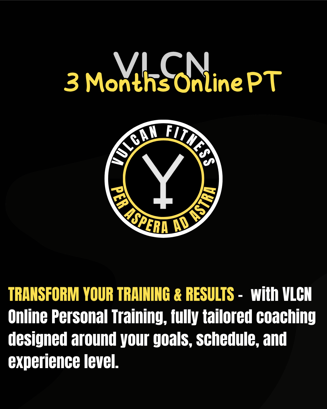 Online Personal Training - 3 Months Programming