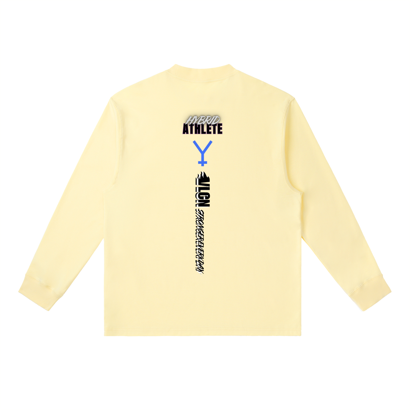 HYBRID Athlete Crewneck Long-Sleeve T-Shirt