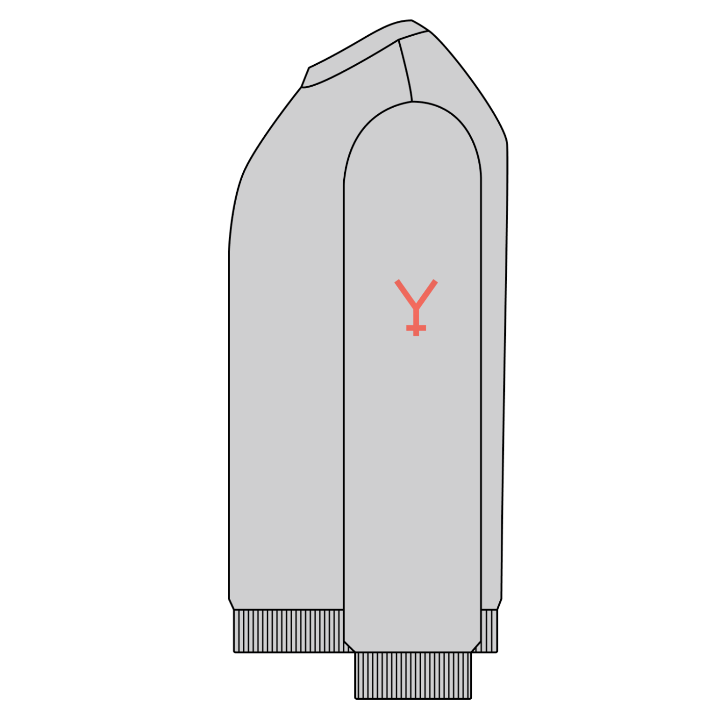 Snow Washed Oversized Sweatshirt