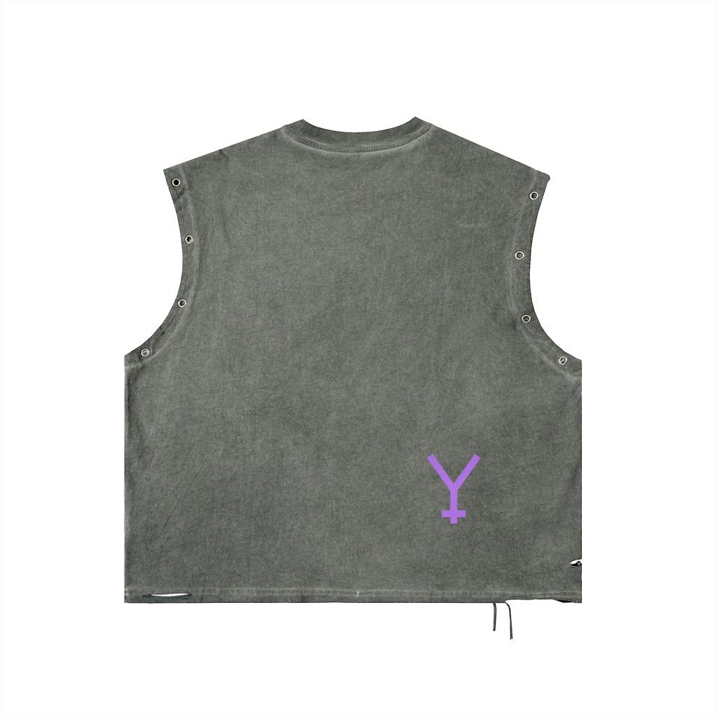 VLCN Distressed Tank Top