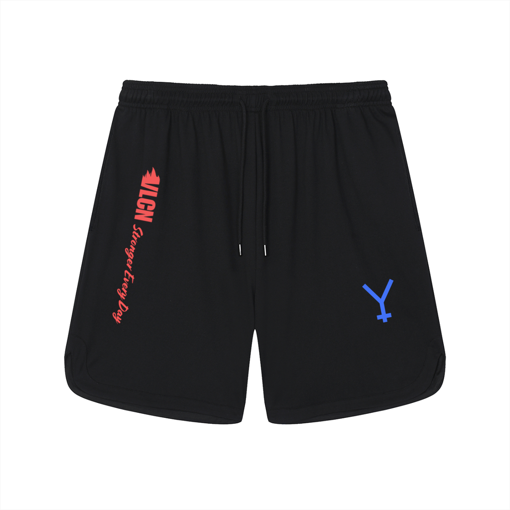 VLCN Mesh-Lined Quick-Dry Performance Shorts