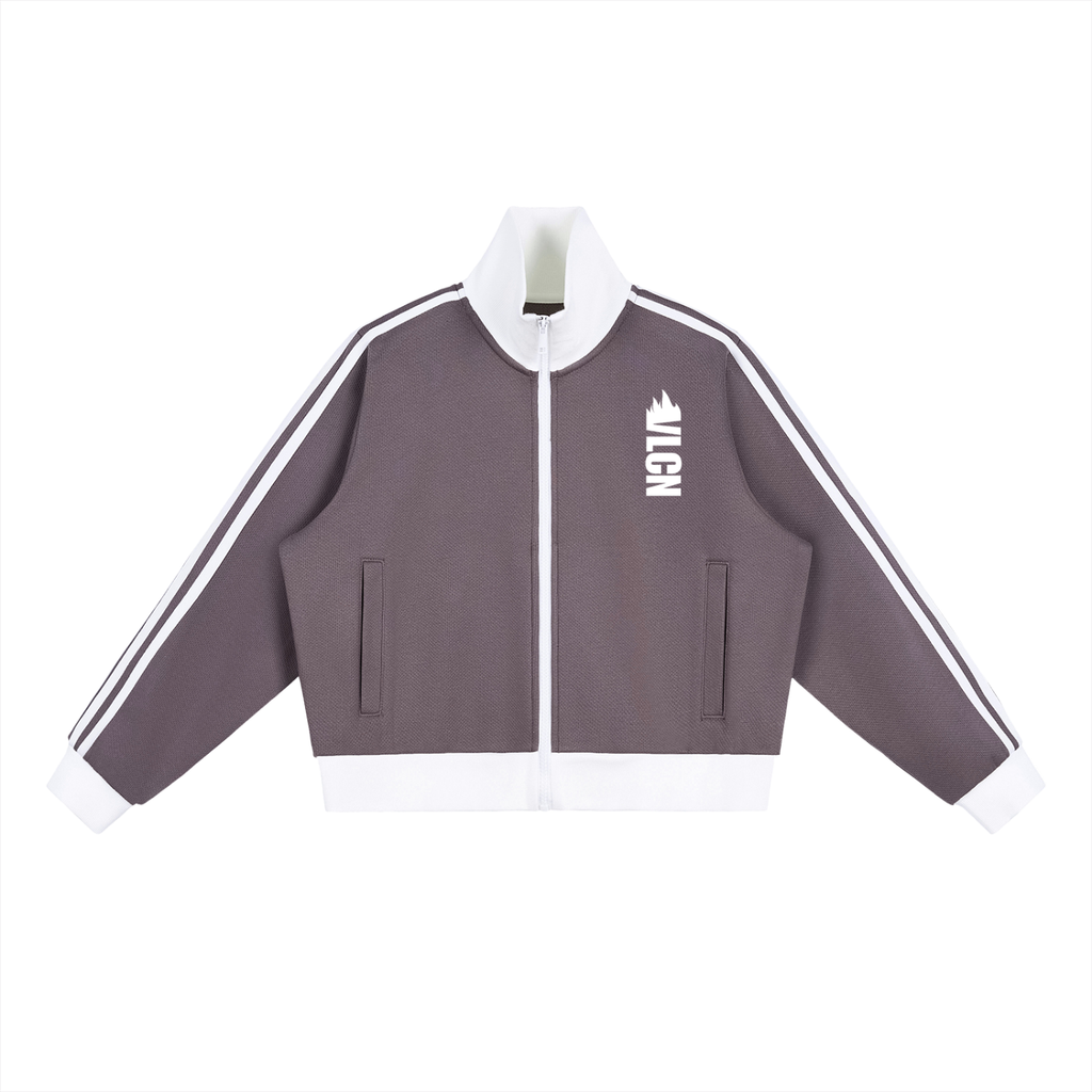 VLCN Hybrid Cropped Track Jacket