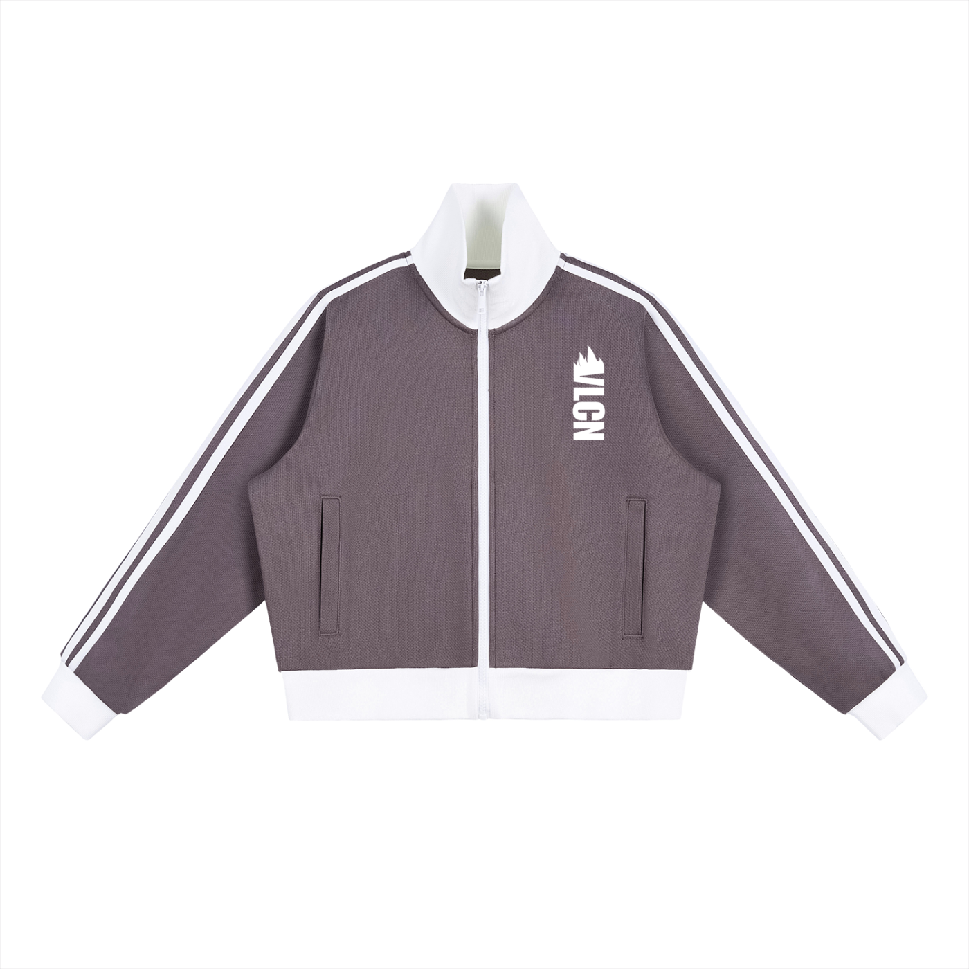 VLCN Hybrid Cropped Track Jacket