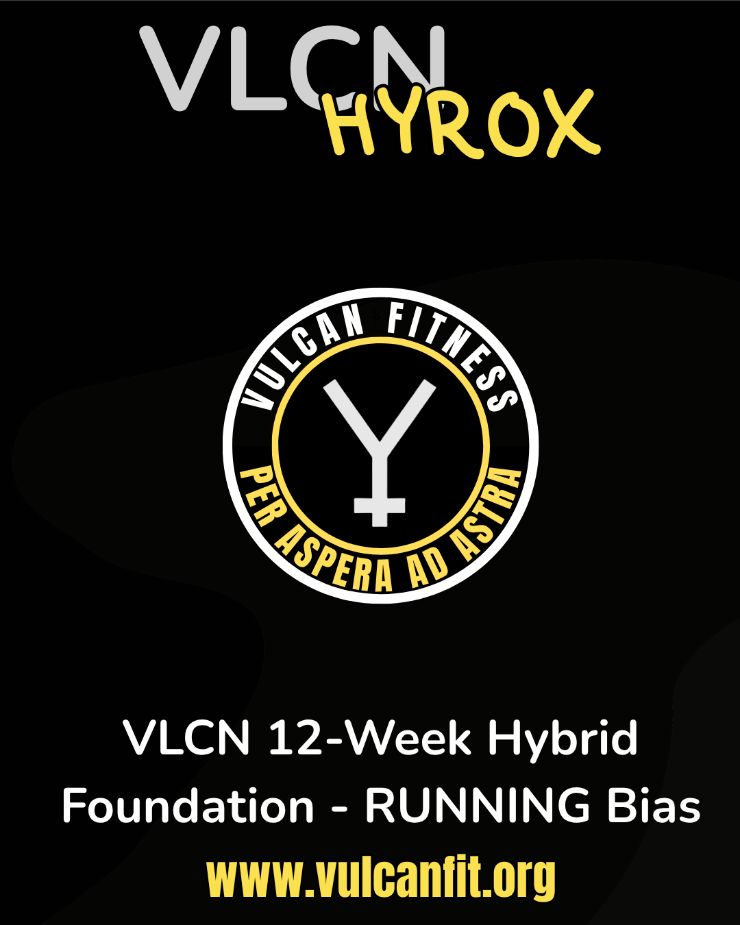 VLCN 12-Week Hybrid Foundation — Running Bias