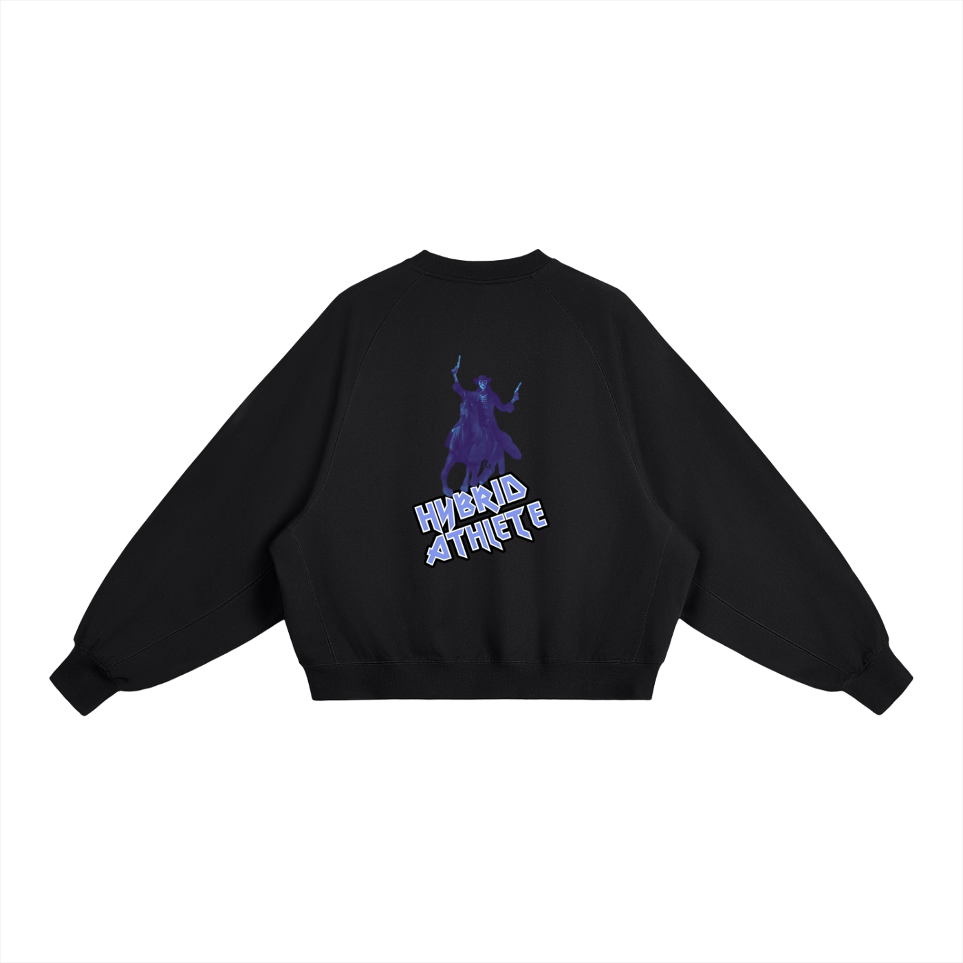 VLCN Hybrid - Cowboys From Hell - Heavyweight Sleeve Boxy Sweatshirt