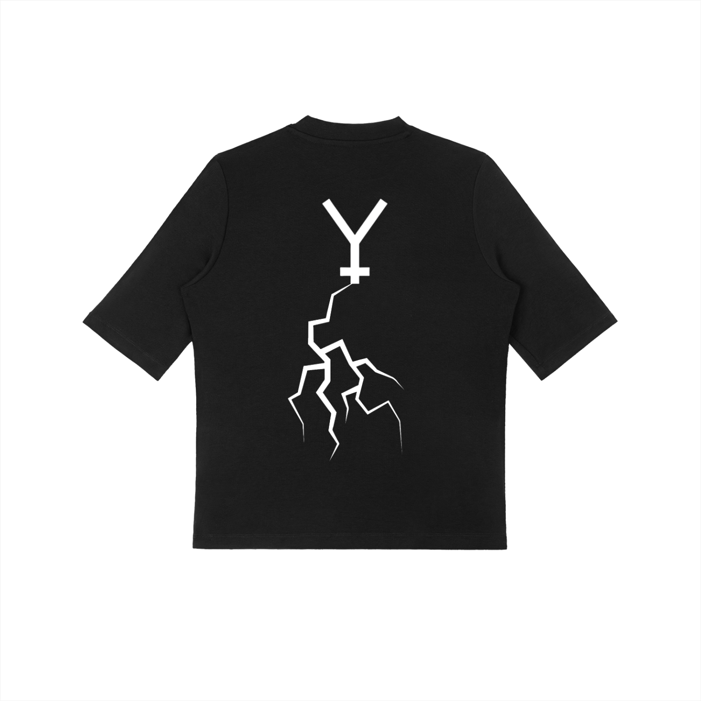 VLCN Mock Neck Short Sleeve T-Shirt