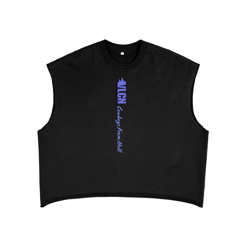 VLCN Hyrbid - Cowboys From Hell - Boxy Tank Top