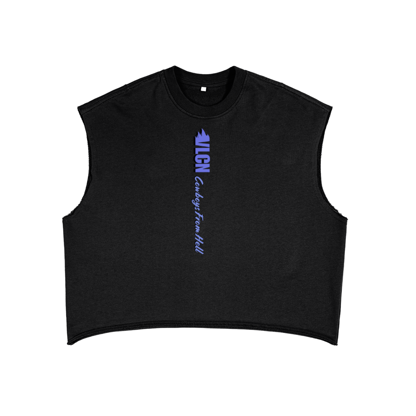VLCN Hyrbid - Cowboys From Hell - Boxy Tank Top