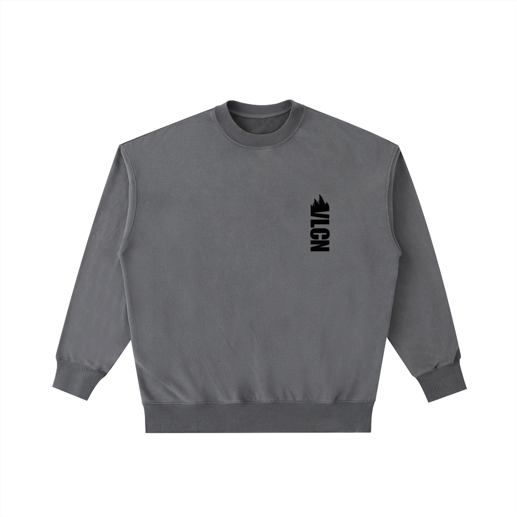 VLCN Vintage Washed Heavyweight Crewneck Sweatshirt