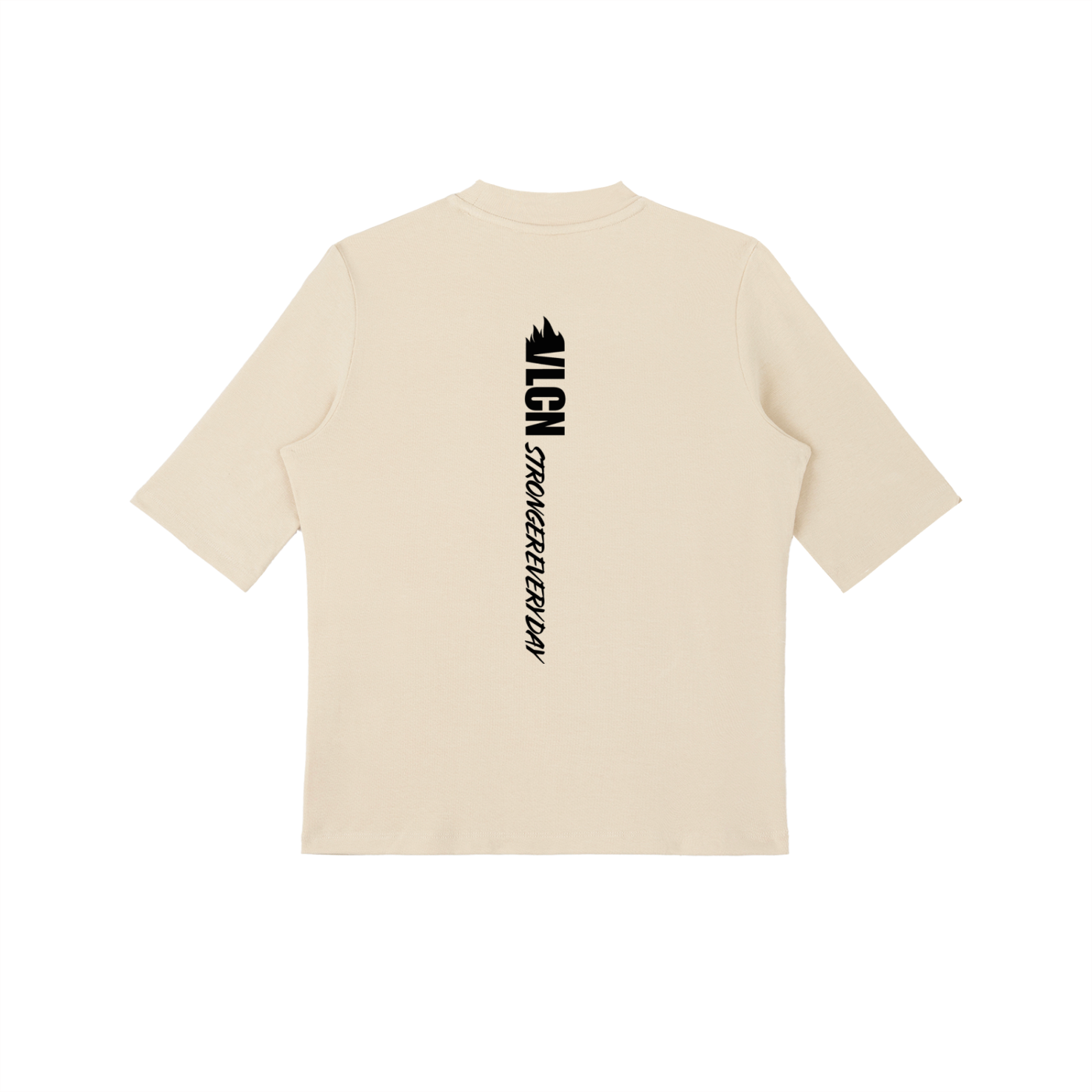 VLCN Mock Neck Short Sleeve T-Shirt