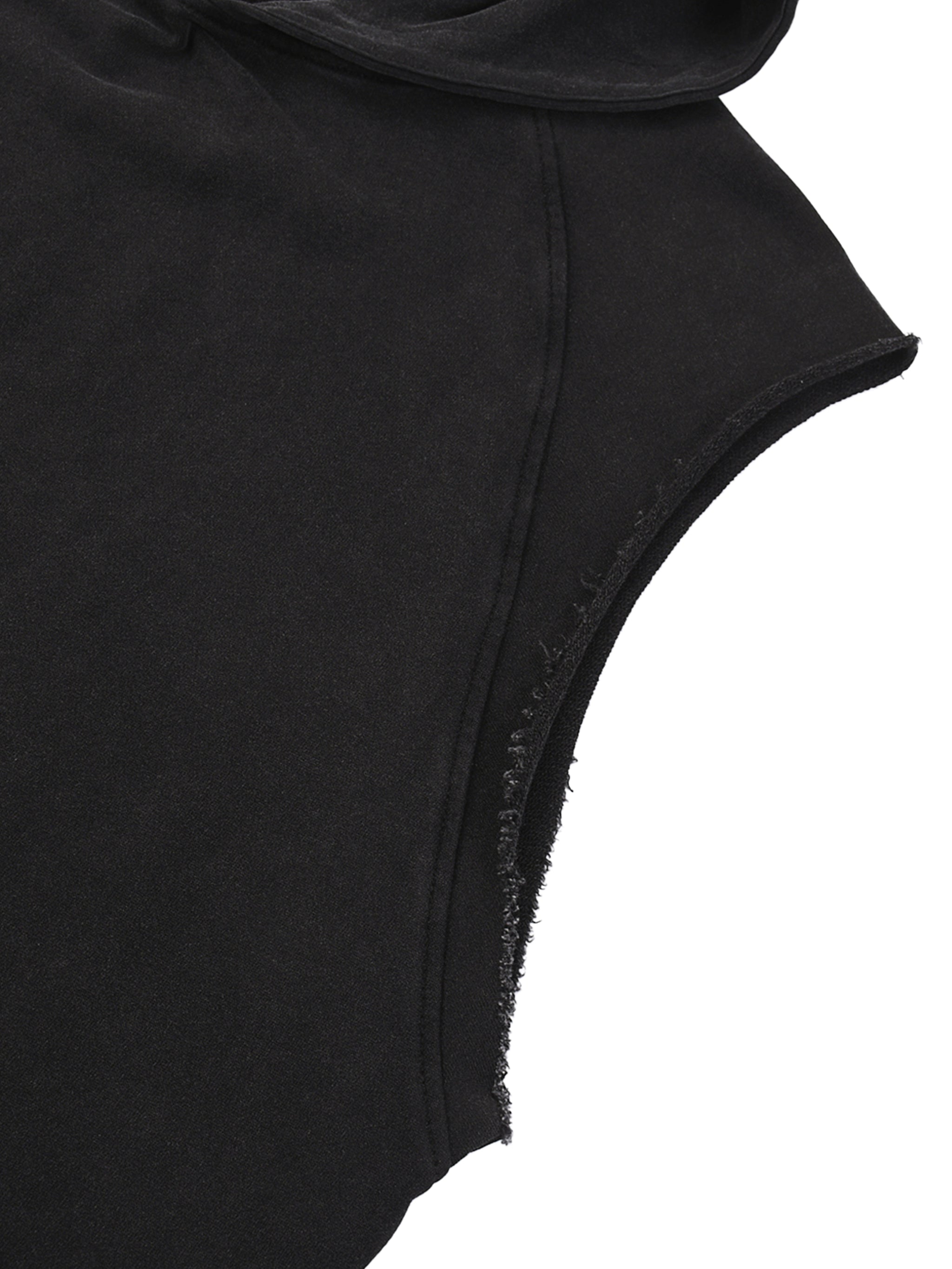 VLCN Snow Washed Sleeveless Hoodie