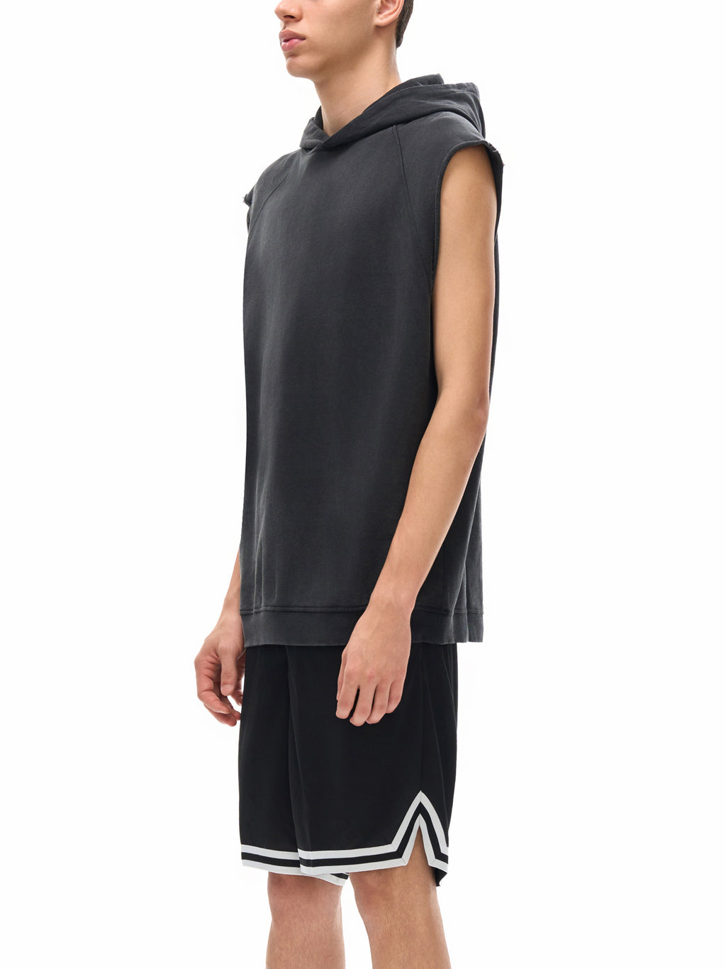 VLCN Hybrid Berlin - Snow Washed Sleeveless Hoodie