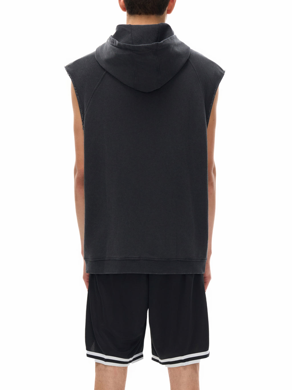 VLCN Snow Washed Sleeveless Hoodie